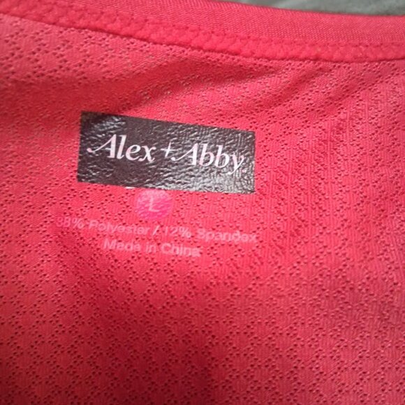 Alex + Abby Tank and Skirted Legging Set NWT Sz L - Picture 12 of 12
